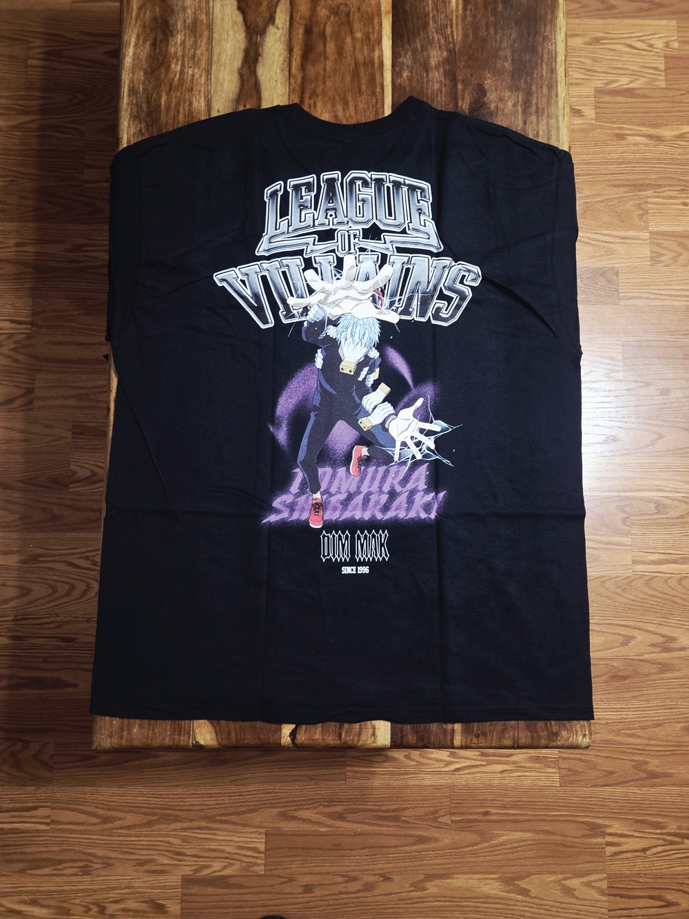Steve Aoki's Dim Mak/My Hero Academia Collab Men's Graphic Tee